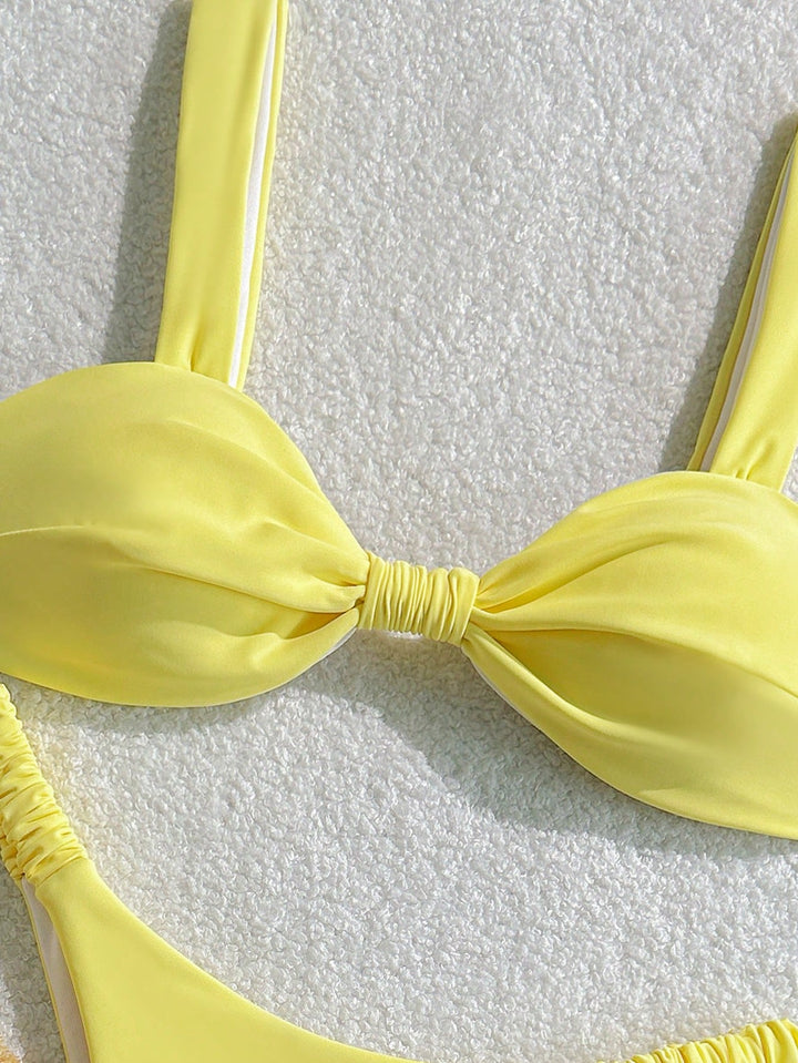 Set bikini SHEIN, galben