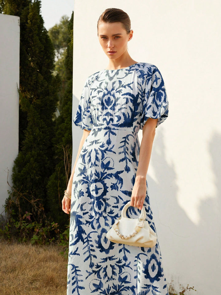 Rochie maxi SHEIN, mix culori