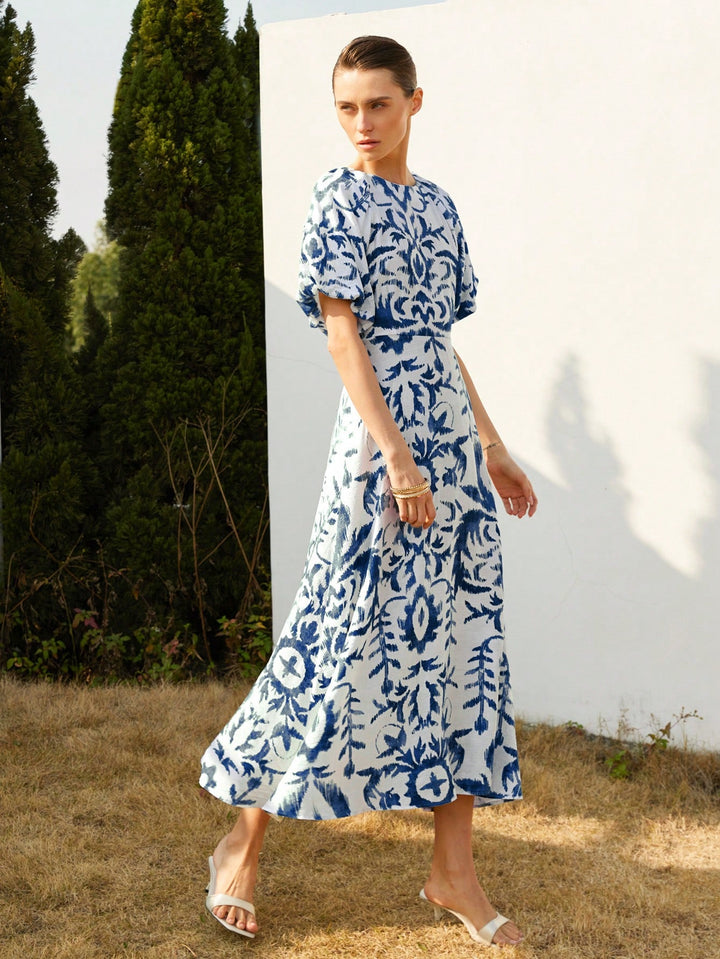 Rochie maxi SHEIN, mix culori