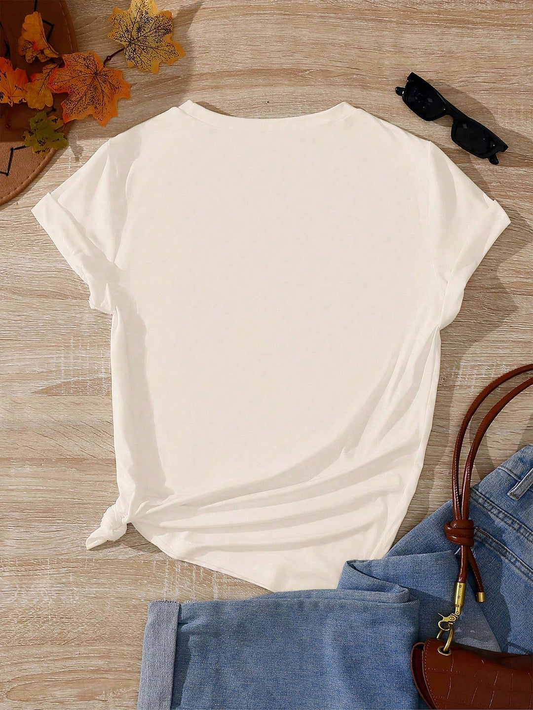 Tricou SHEIN, portocaliu