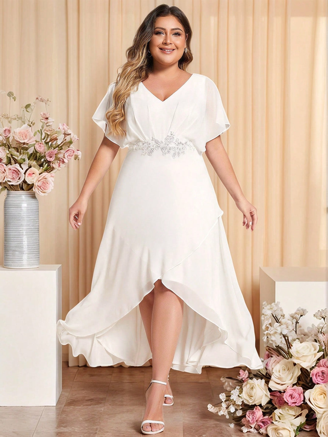 Rochie SHEIN, alb