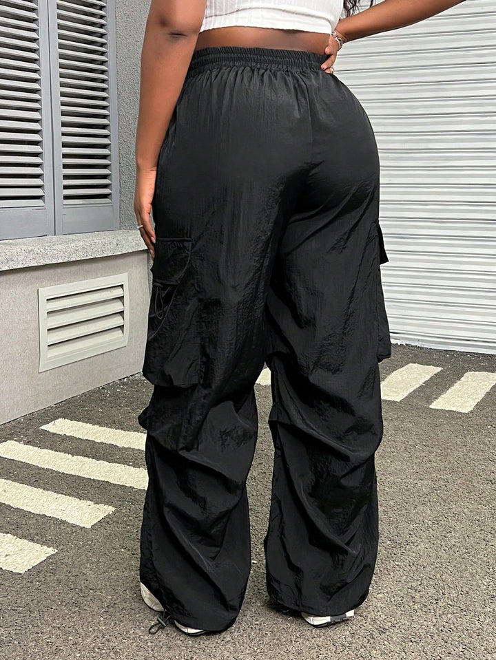 Pantaloni SHEIN, negru