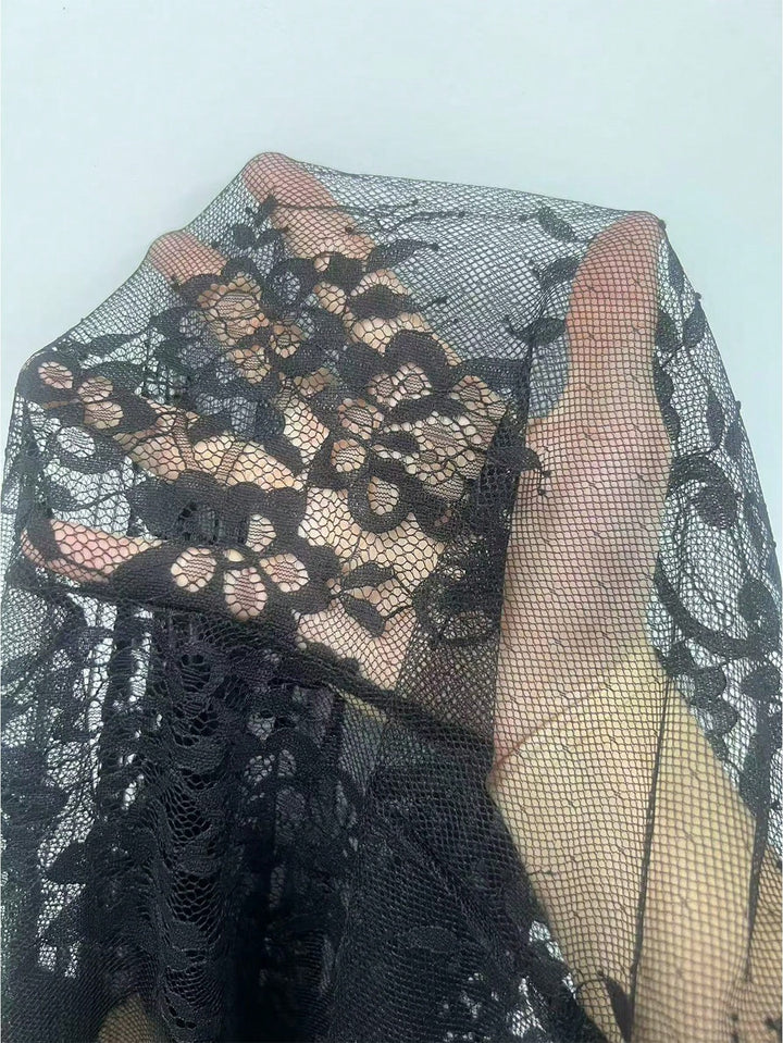 Fustă maxi SHEIN, negru