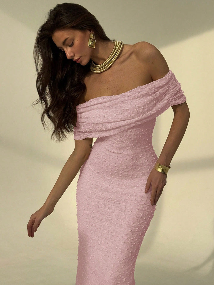 Rochie maxi SHEIN, roz