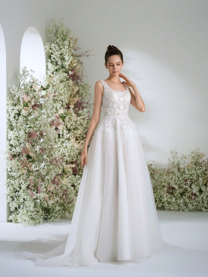 Rochie de mireasă SHEIN, alb