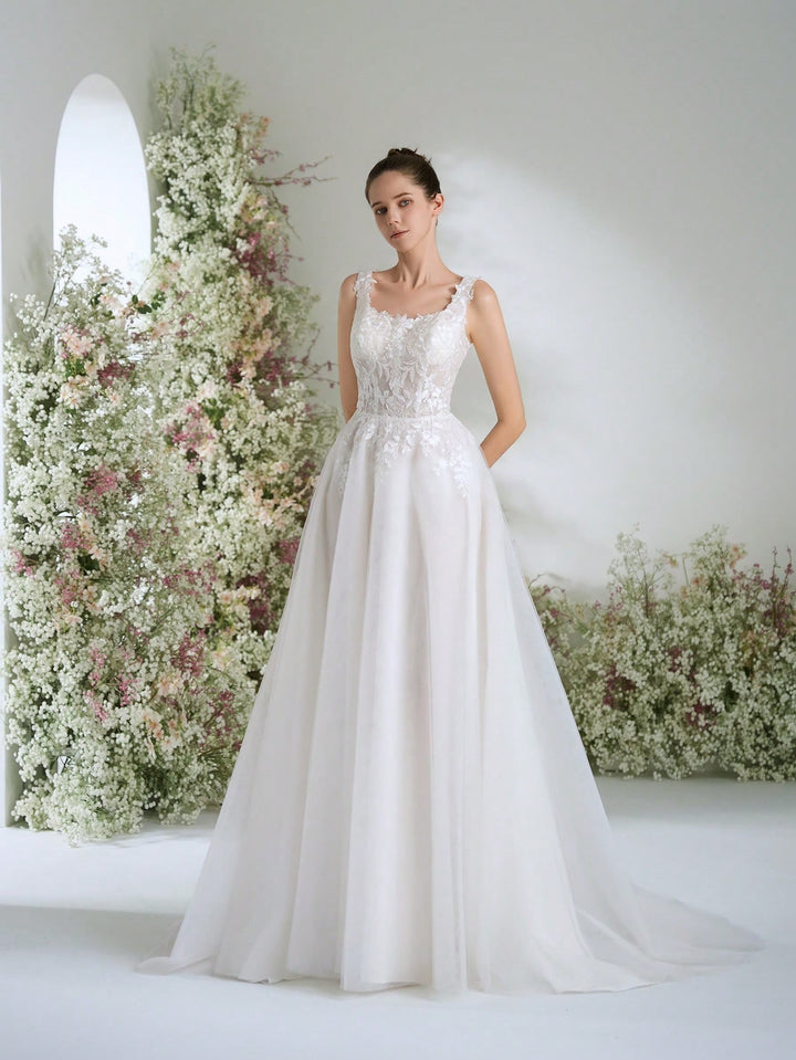 Rochie de mireasă SHEIN, alb