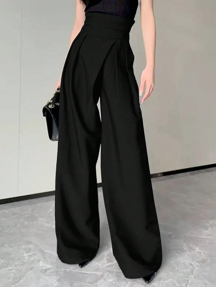 Pantaloni SHEIN, negru