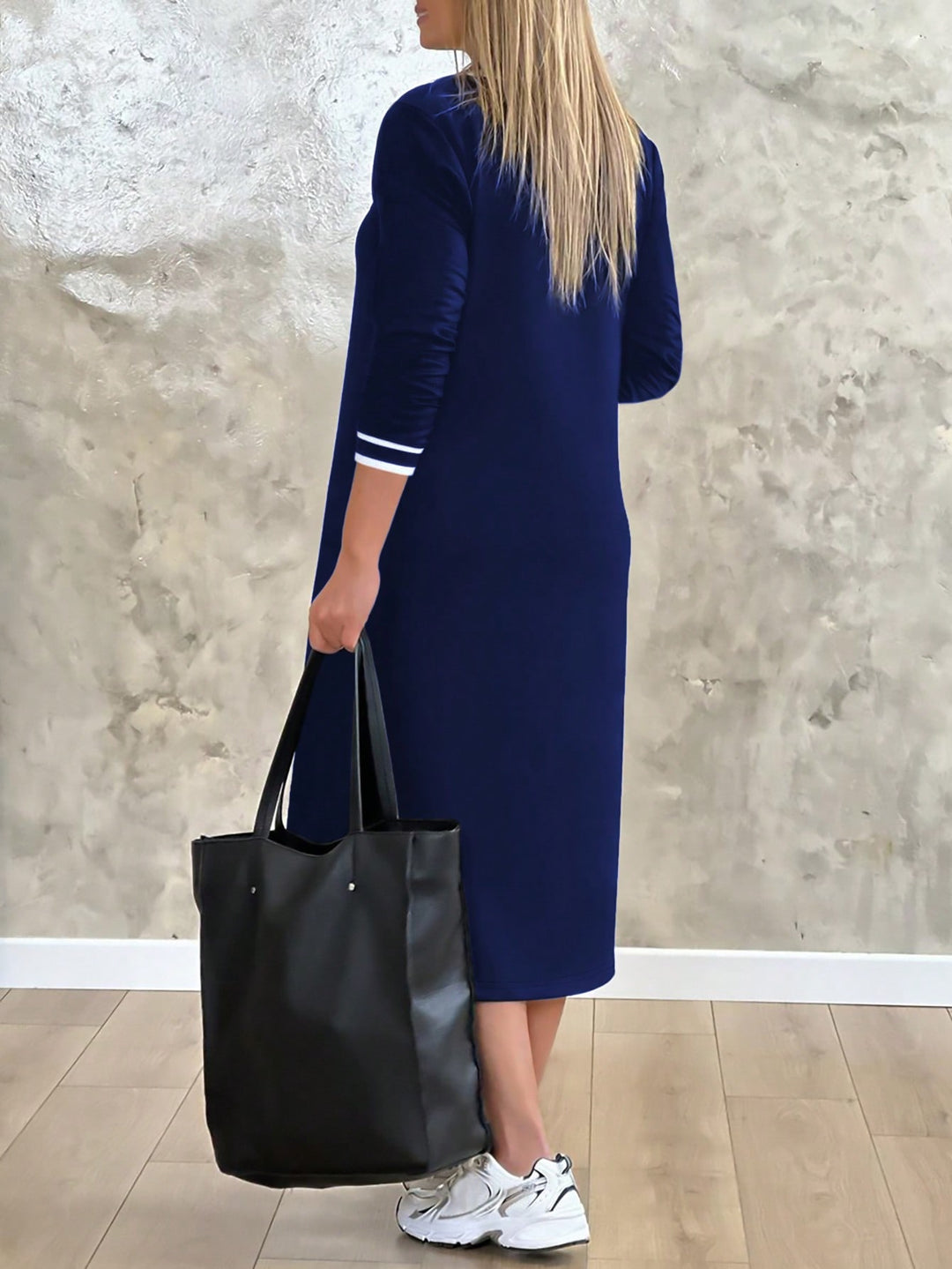 Rochie midi SHEIN, albastru