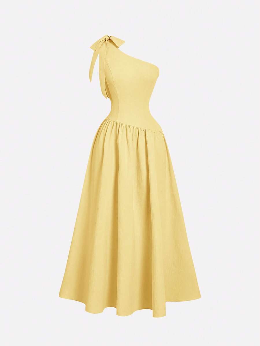 Rochie maxi SHEIN, galben