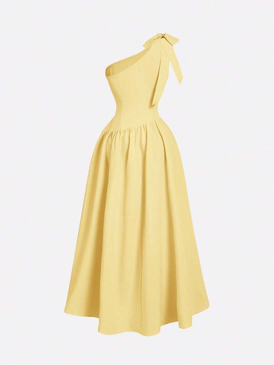 Rochie maxi SHEIN, galben