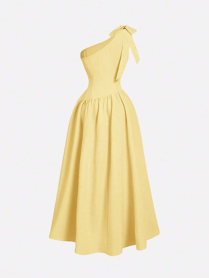 Rochie maxi SHEIN, galben