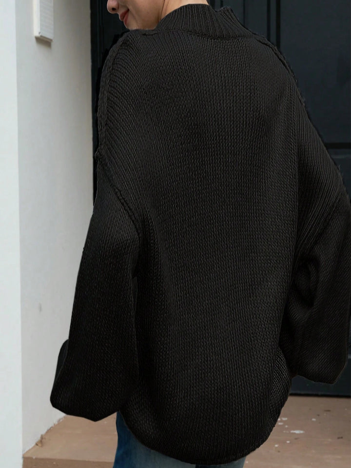 Shein kardigán, fekete