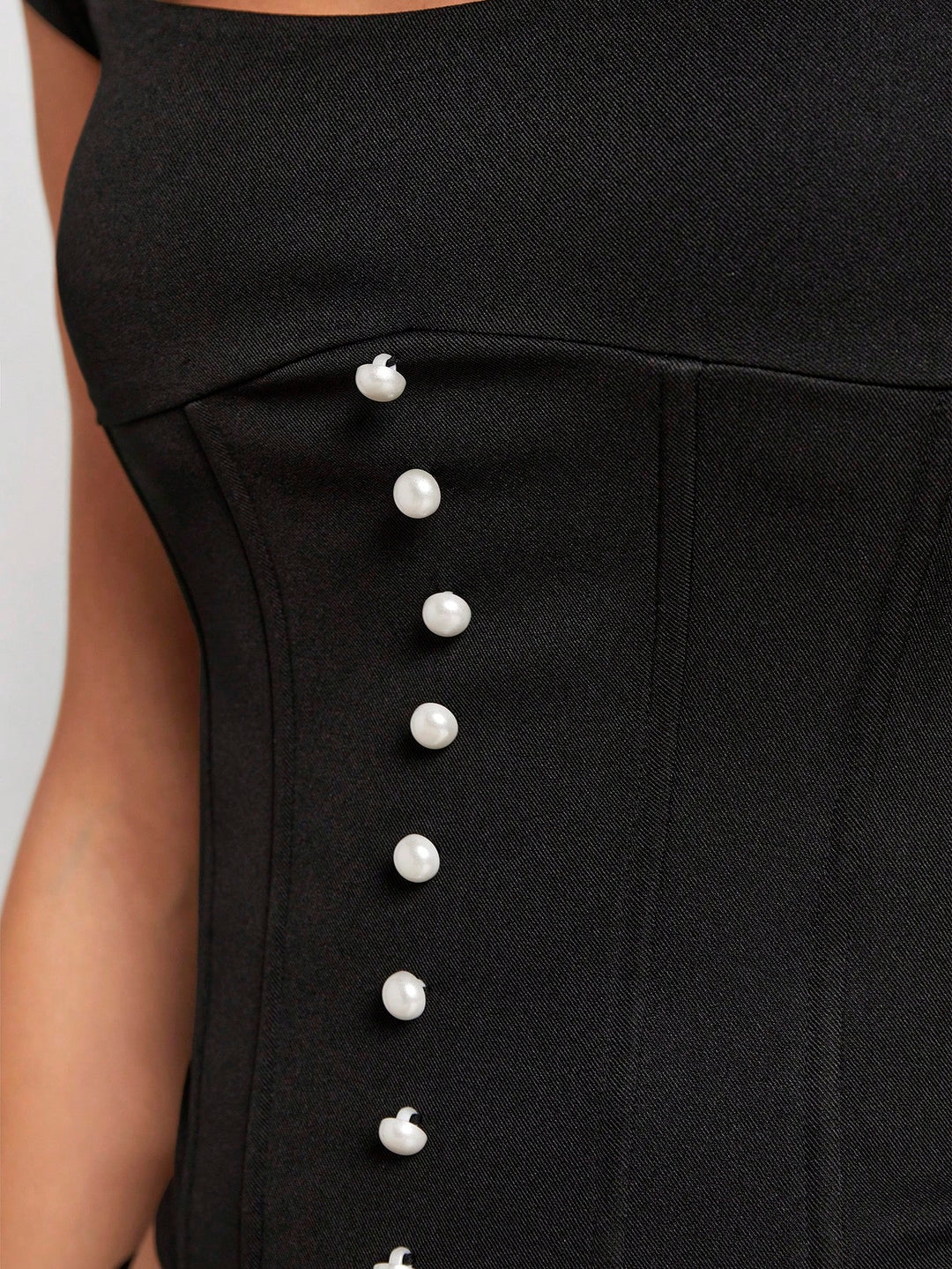 Top SHEIN, negru