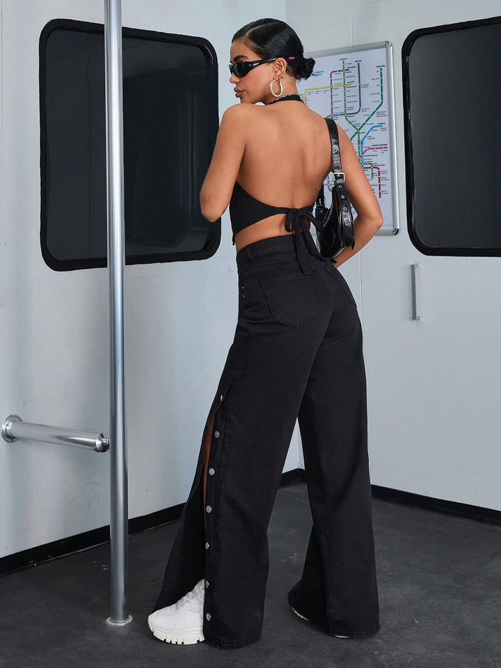 Jeans SHEIN, negru