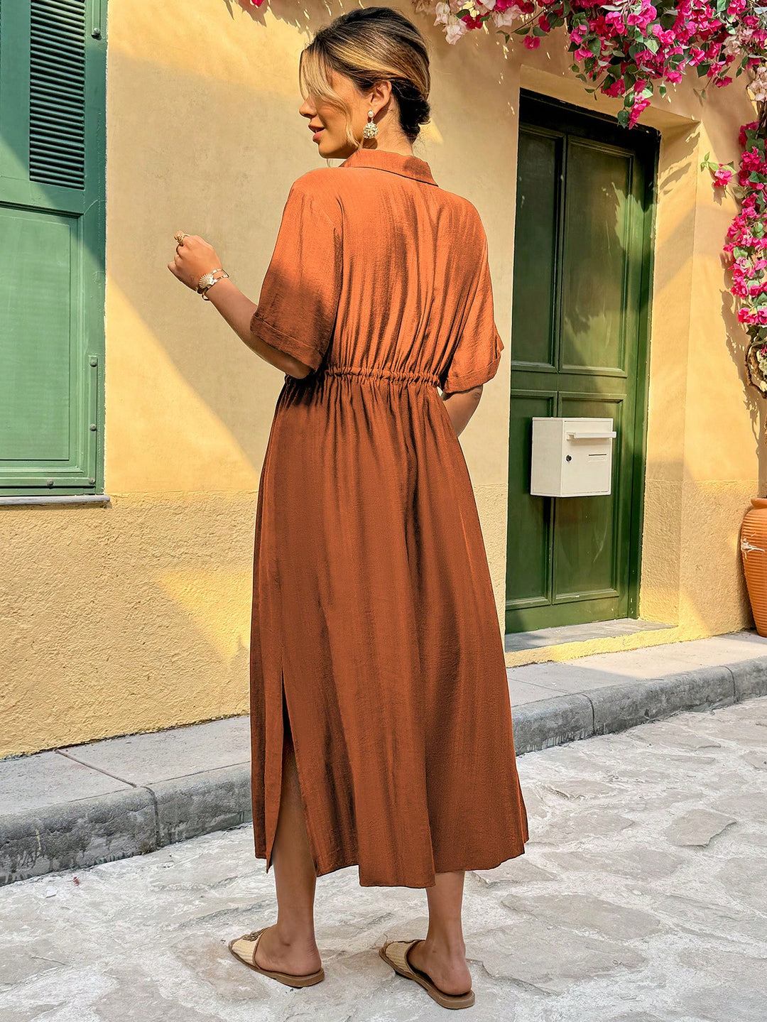 Rochie SHEIN, maro