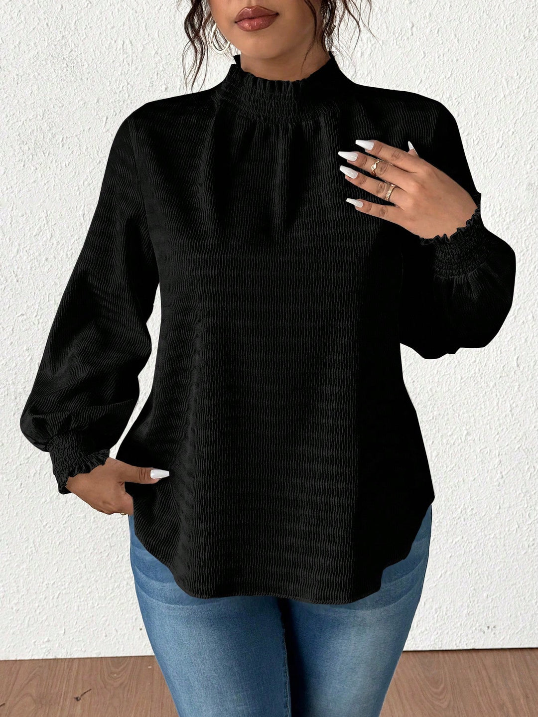 Bluză SHEIN, negru