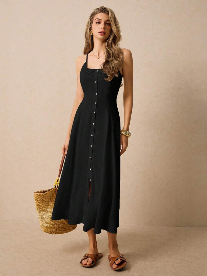 Rochie maxi SHEIN, negru