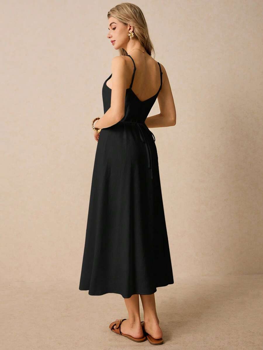 Rochie maxi SHEIN, negru