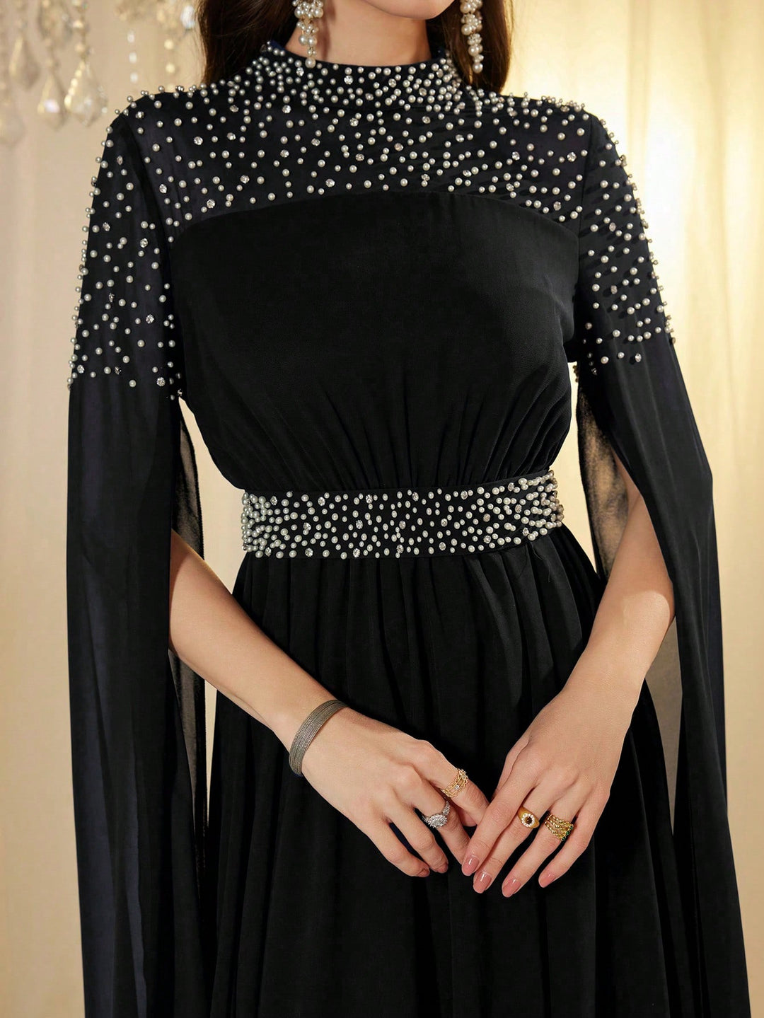 Rochie maxi SHEIN, negru
