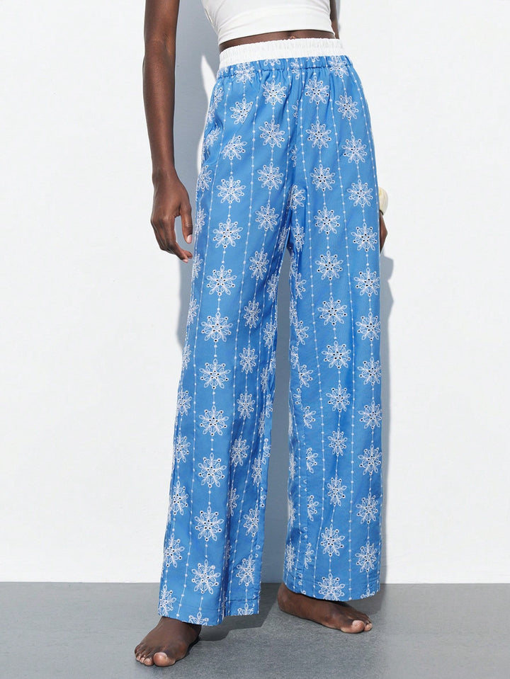 Pantaloni SHEIN, albastru