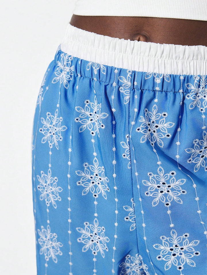 Pantaloni SHEIN, albastru
