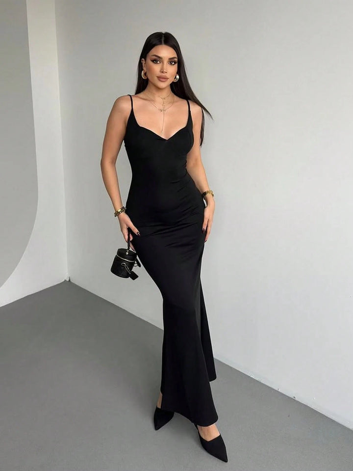 Rochie maxi SHEIN, negru