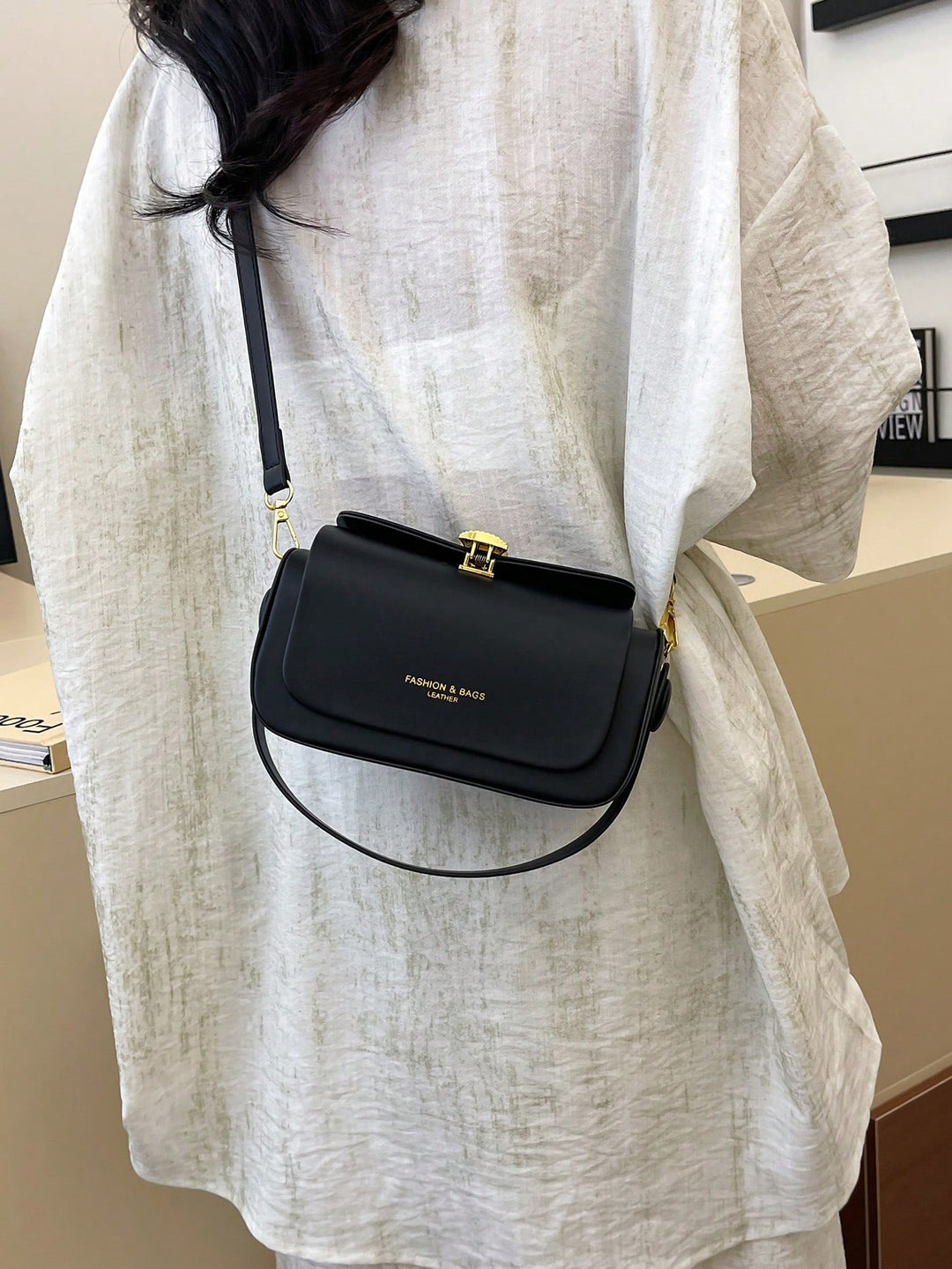 SHEIN táska, fekete