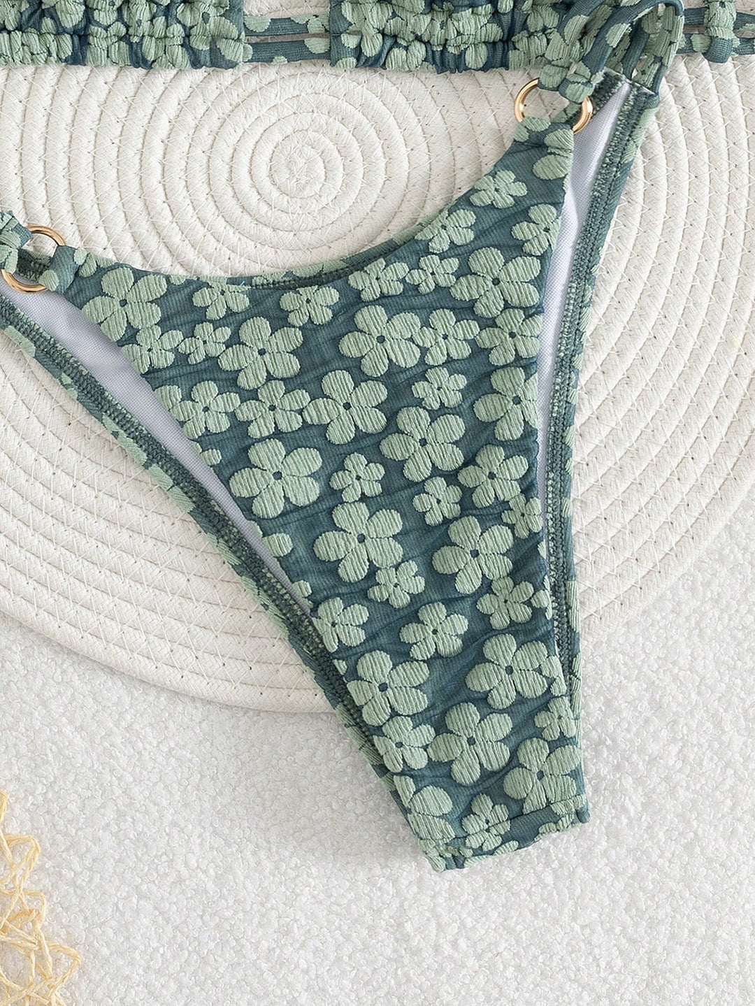 Set bikini SHEIN, verde