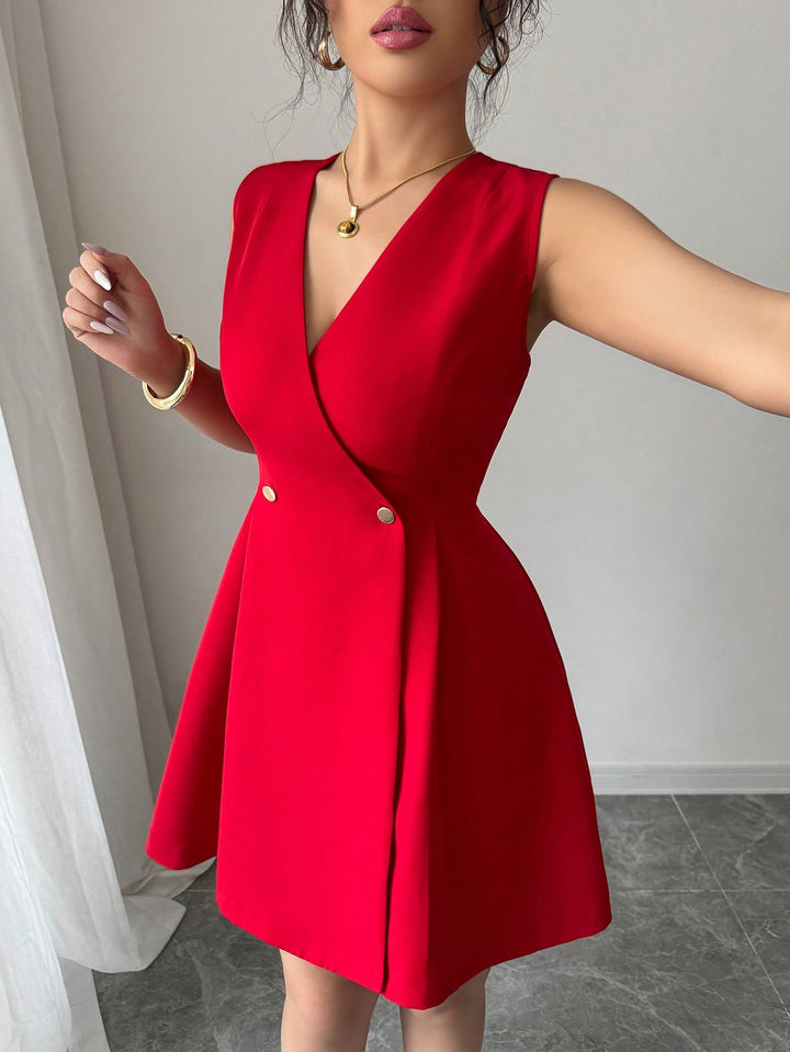 Rochie mini SHEIN, roșu