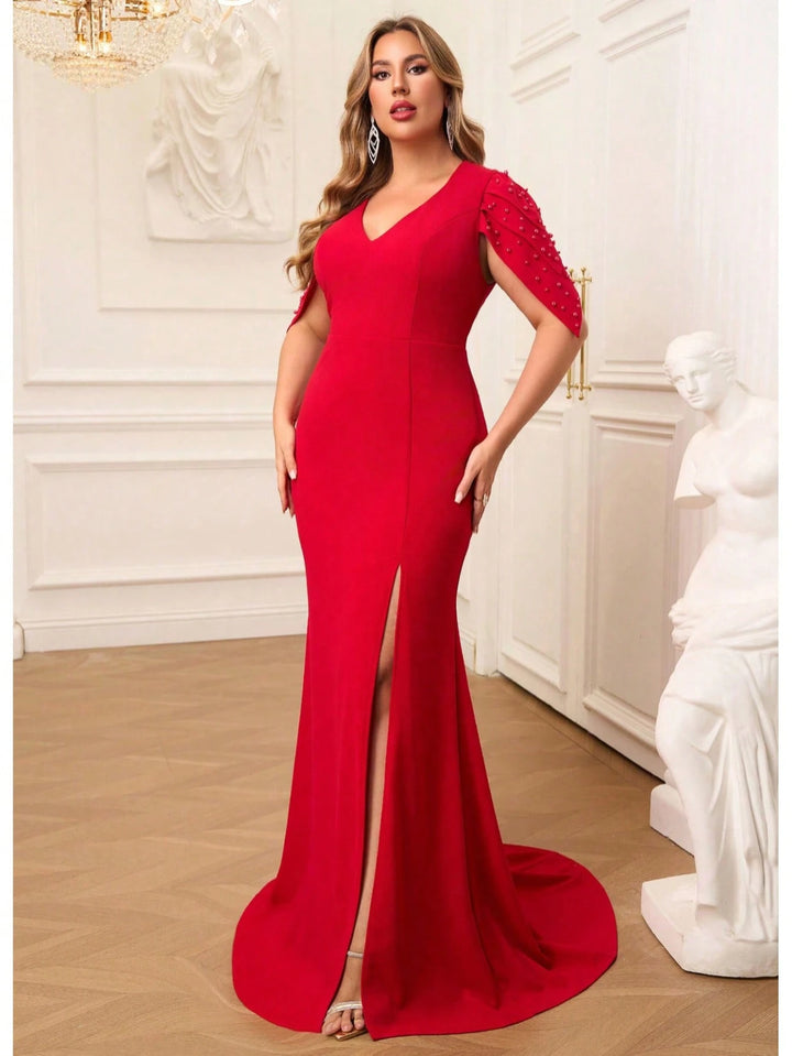 Rochie de ocazie SHEIN, roșu