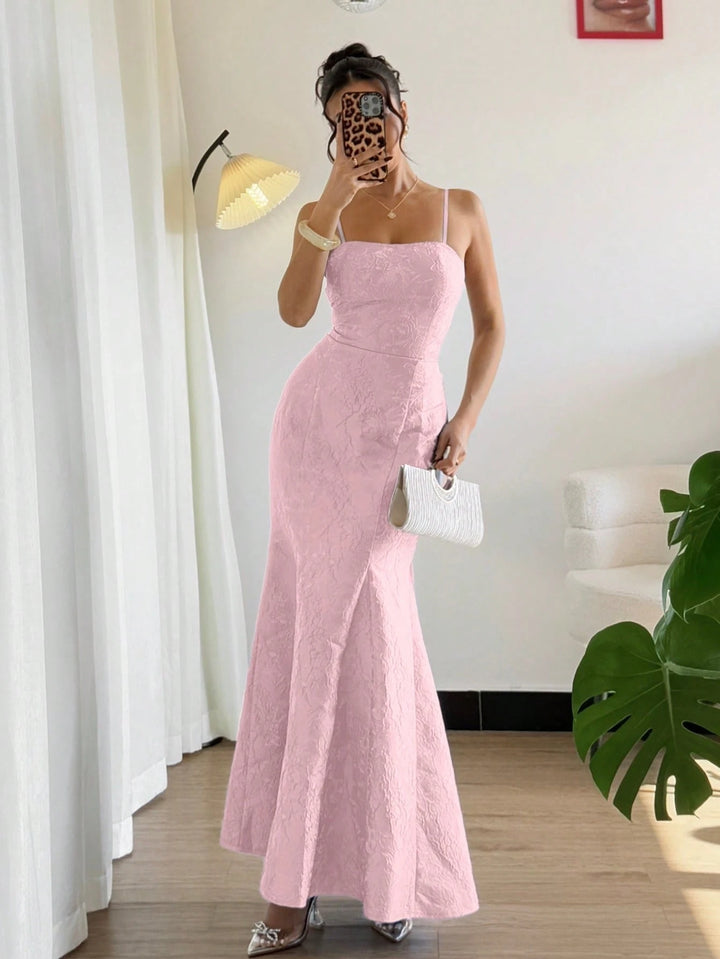 Rochie maxi SHEIN, roz