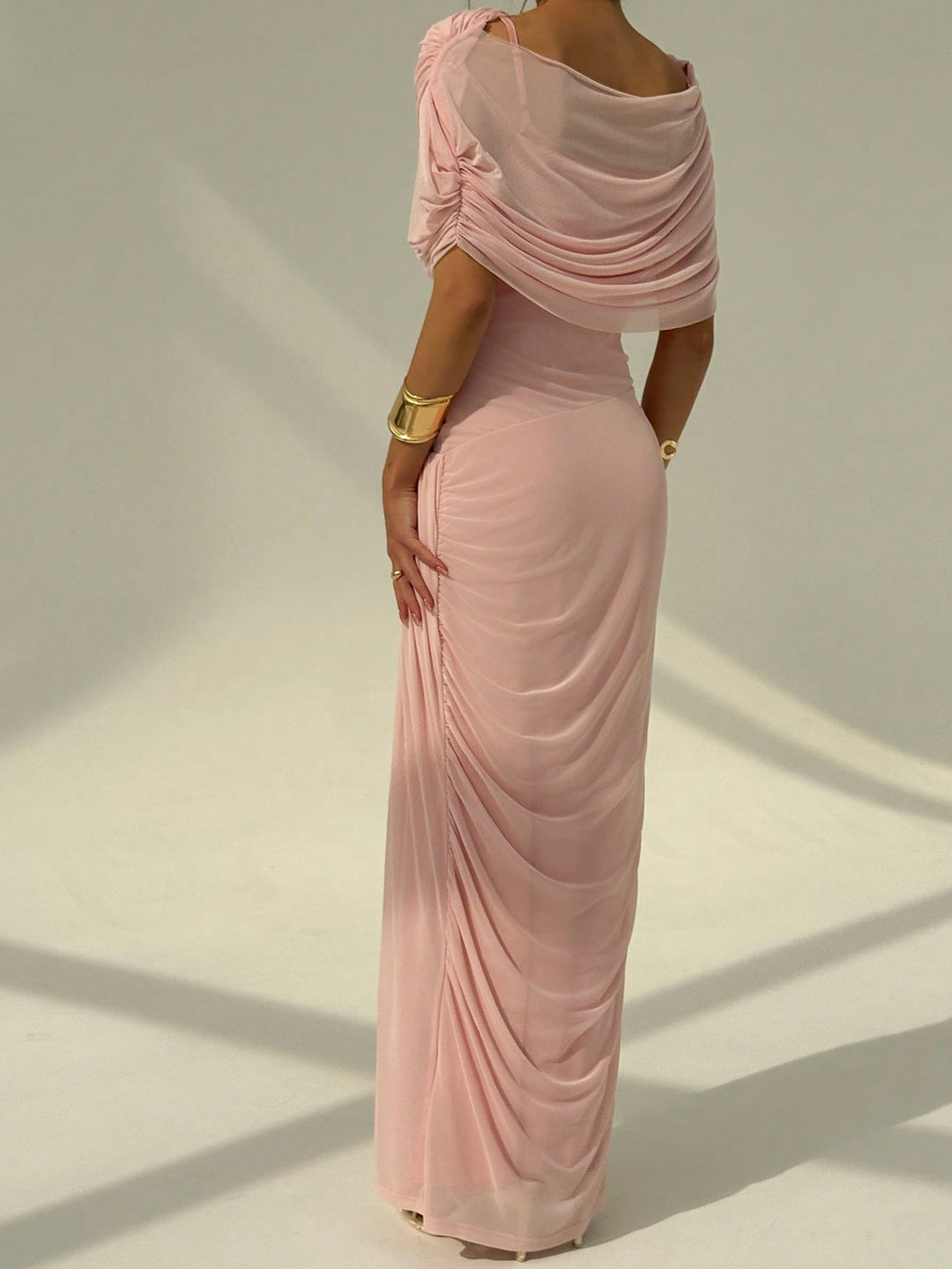 Rochie maxi SHEIN, roz