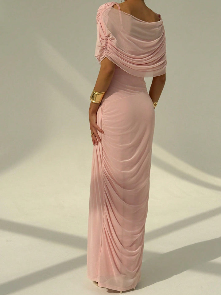 Rochie maxi SHEIN, roz