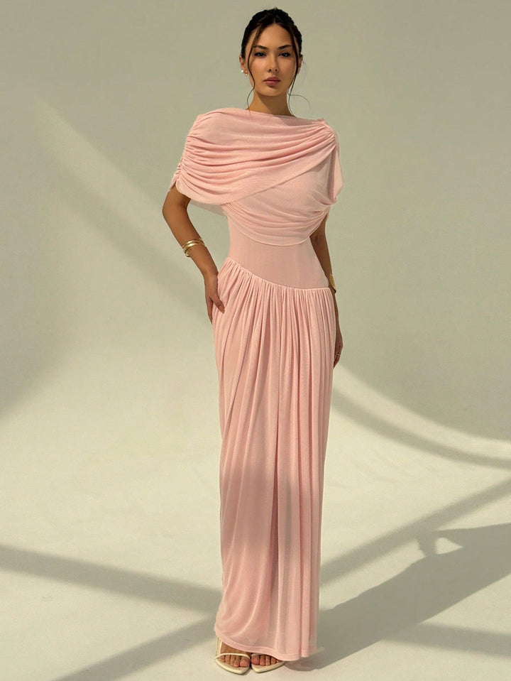 Rochie maxi SHEIN, roz