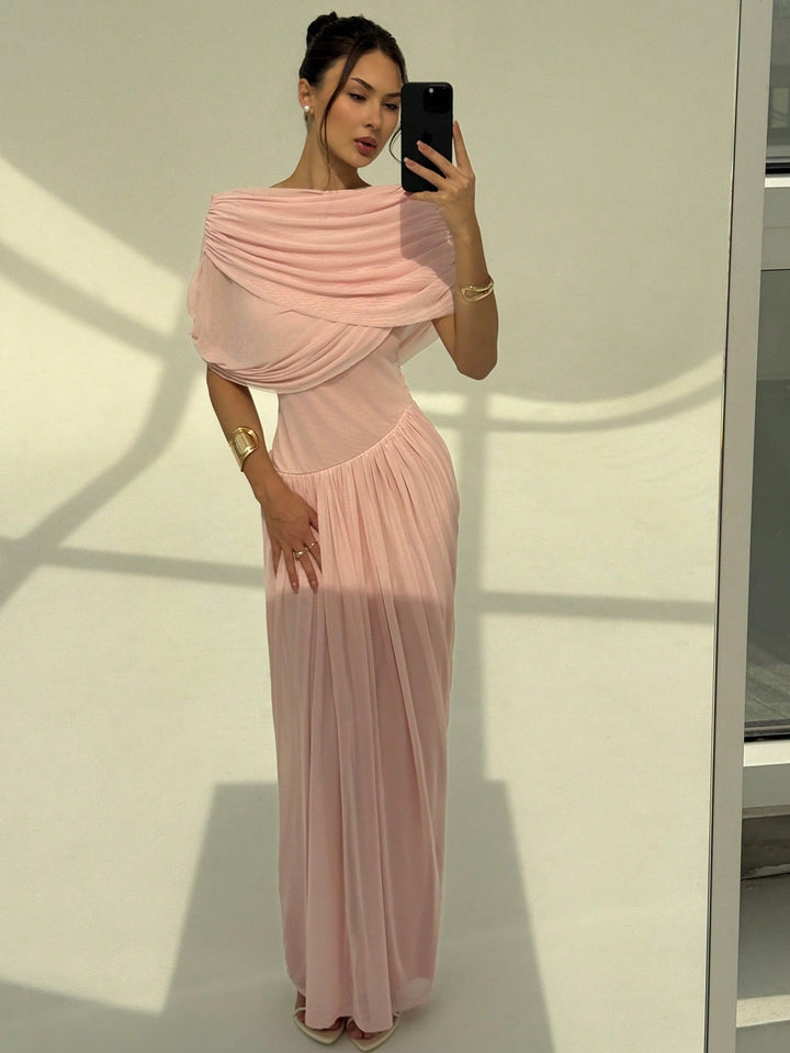 Rochie maxi SHEIN, roz