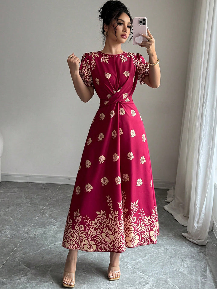 SHEIN Maxi ruha, piros
