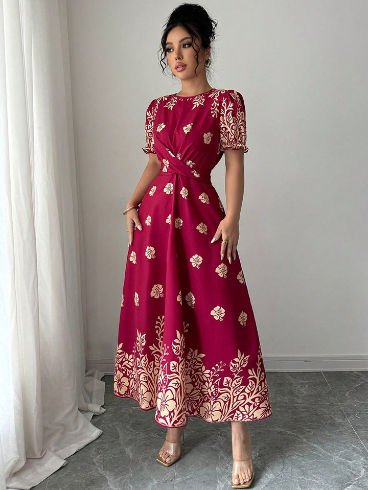 SHEIN Maxi ruha, piros