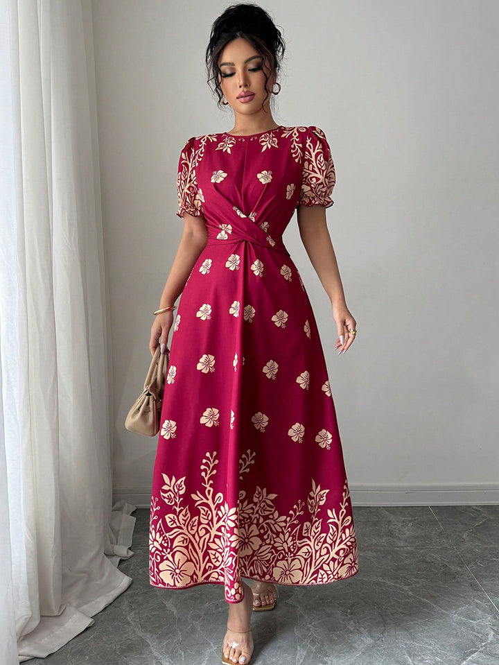 SHEIN Maxi ruha, piros