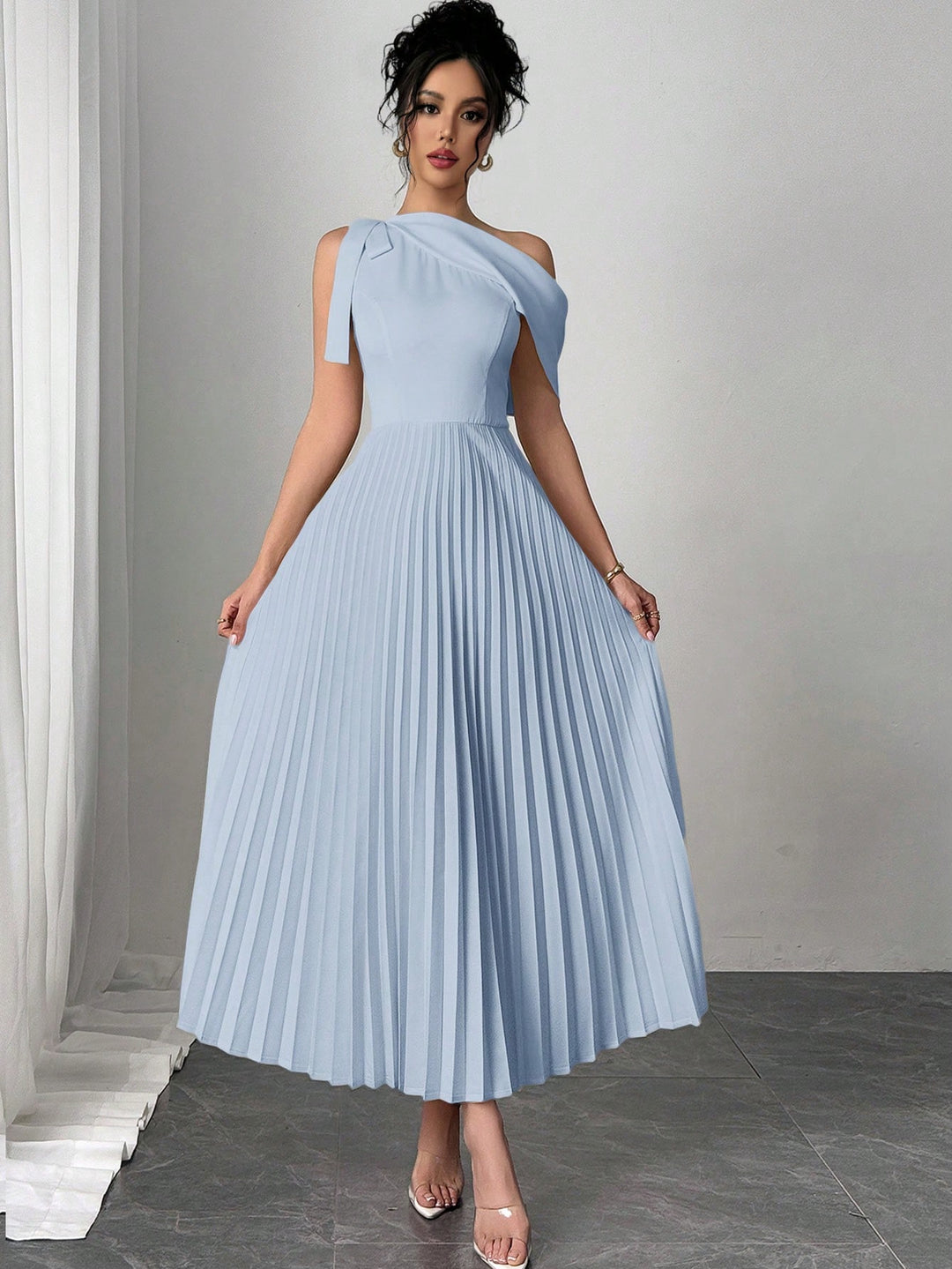 Rochie maxi SHEIN, albastru