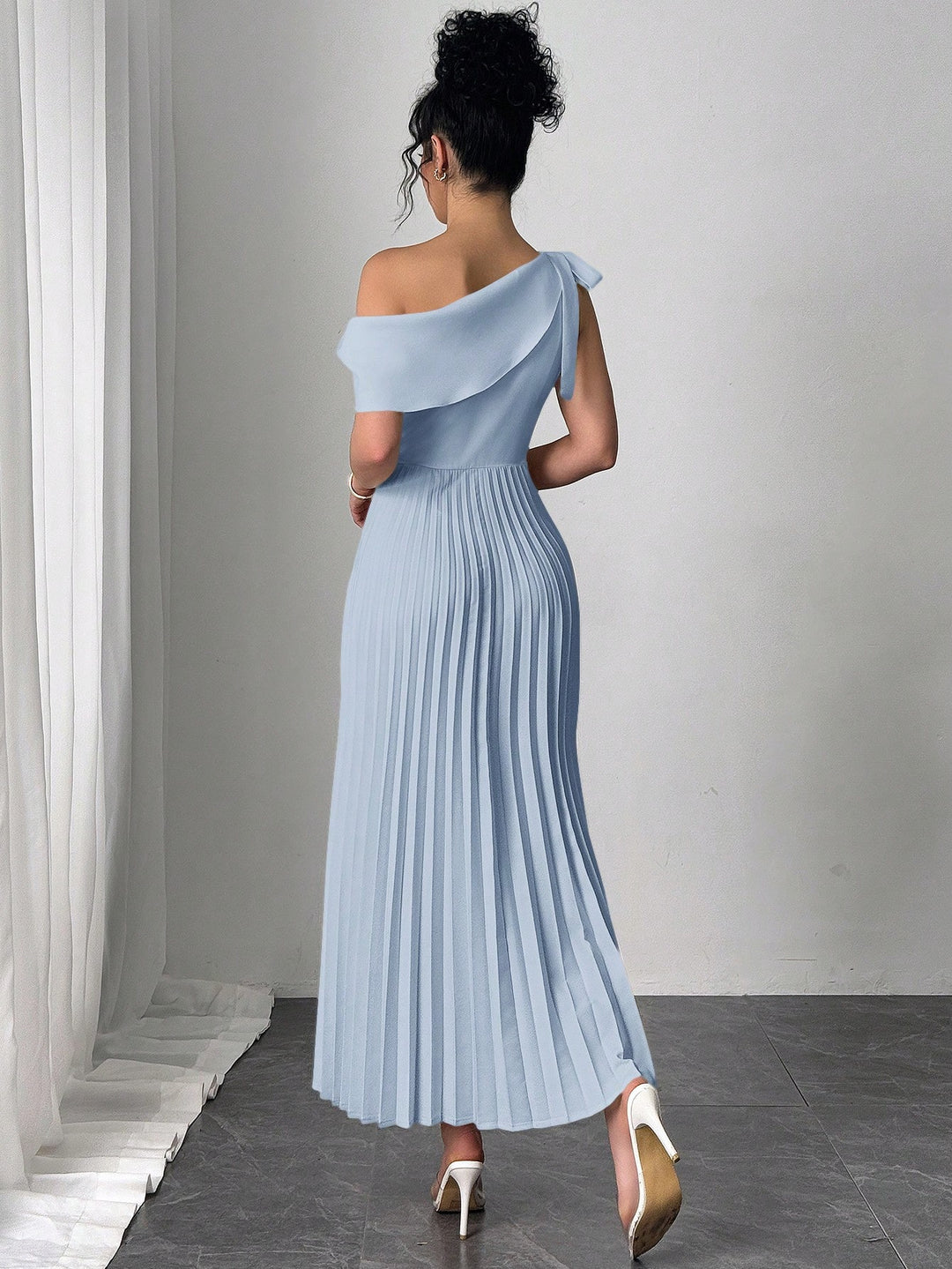 Rochie maxi SHEIN, albastru