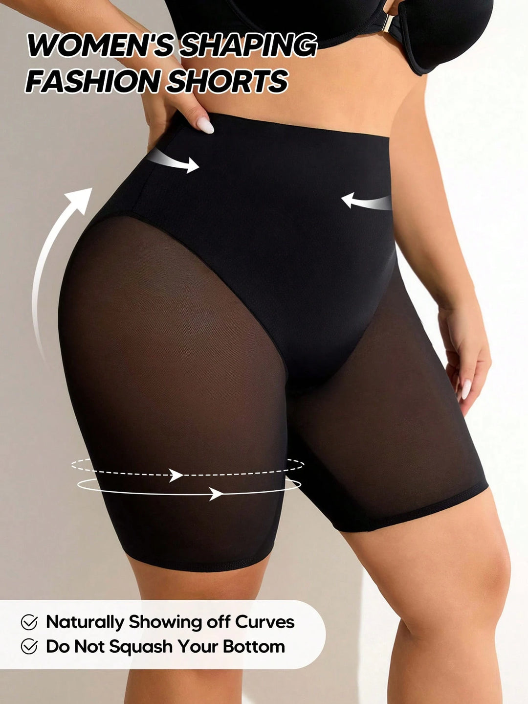 Lenjerie modelatoare SHEIN, negru