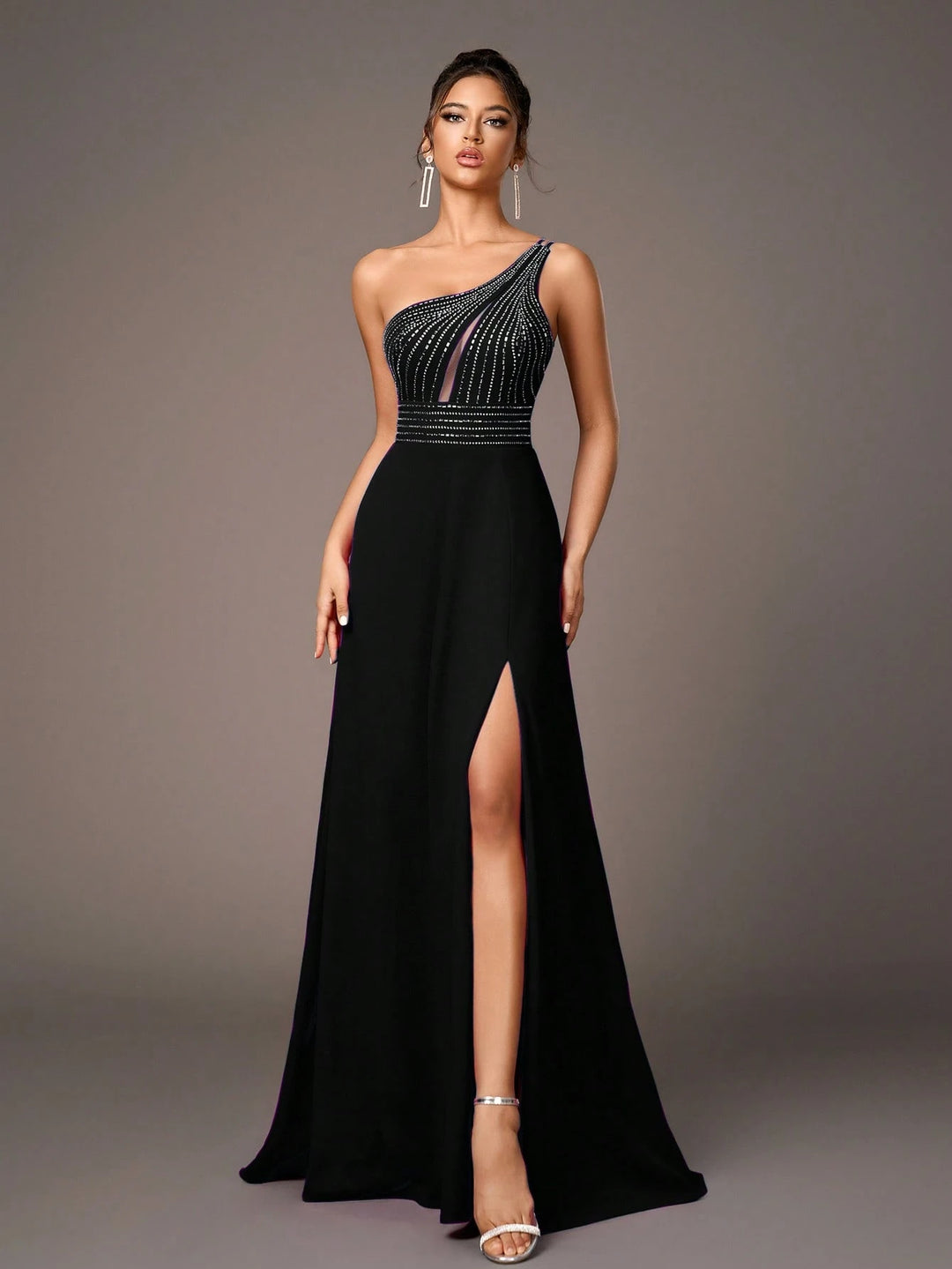 Rochie de ocazie SHEIN, negru