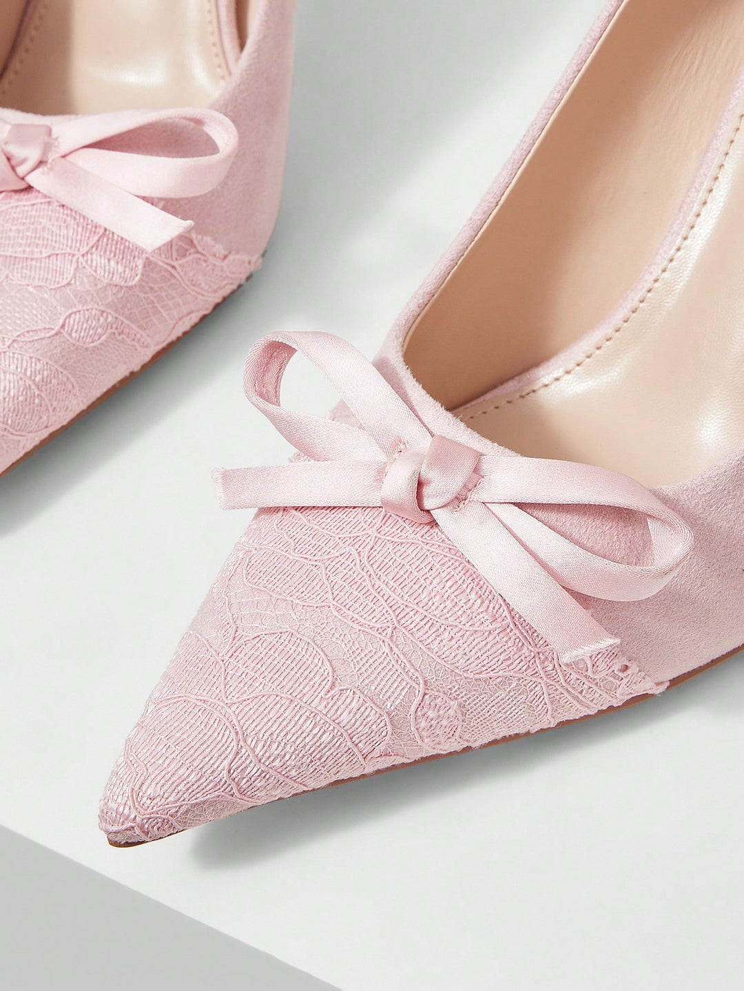Pantofi cu toc SHEIN, roz