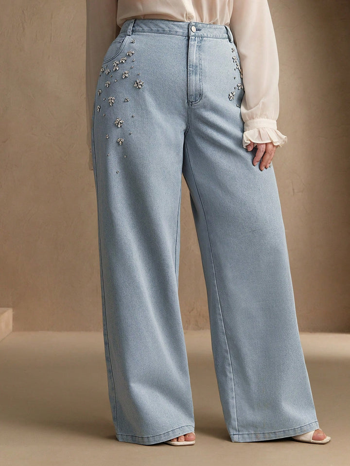 Jeans SHEIN, albastru