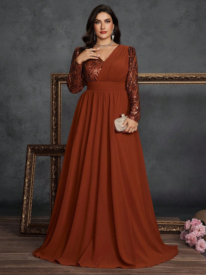Rochie SHEIN, maro