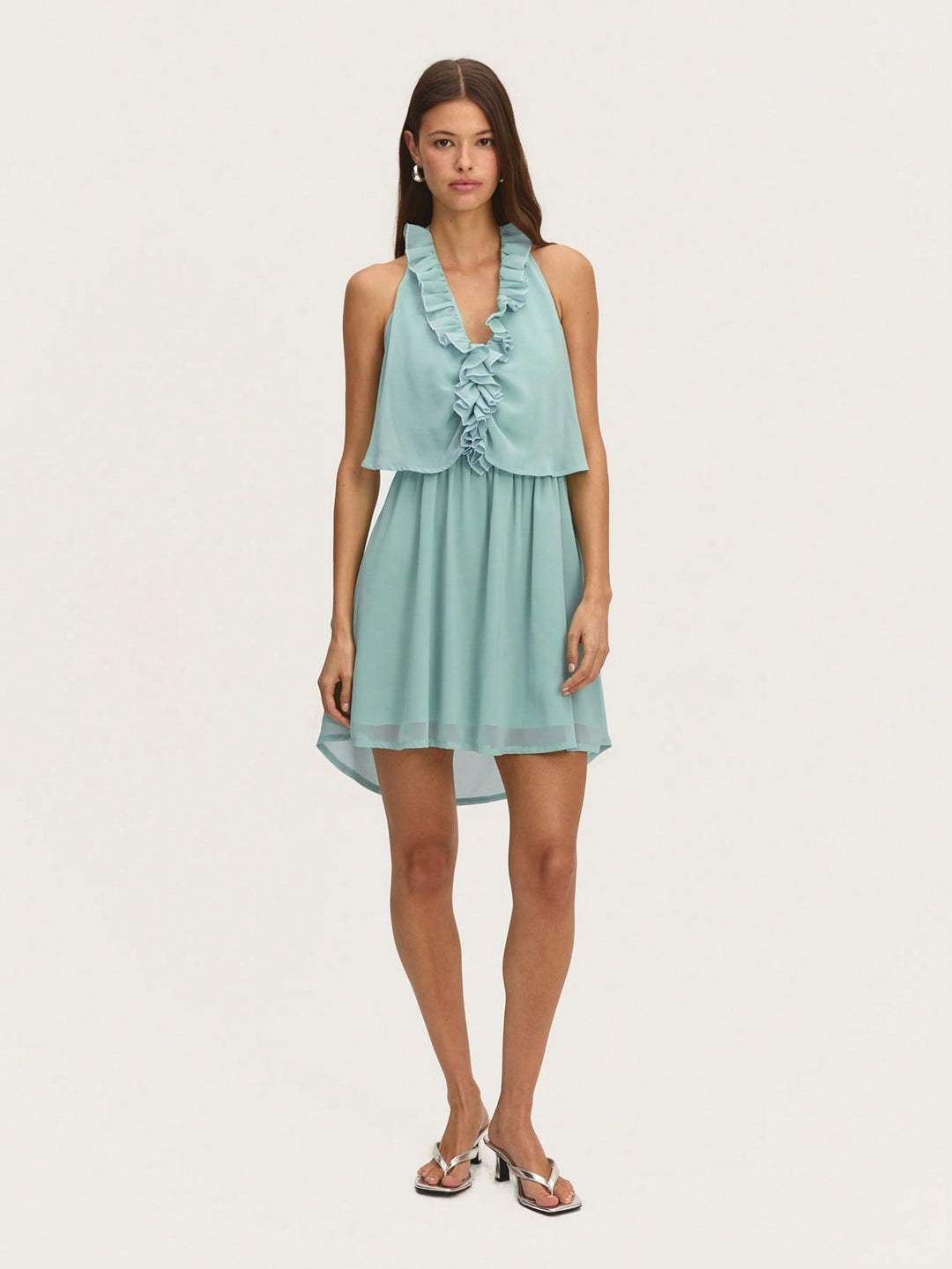 Rochie mini SHEIN, verde