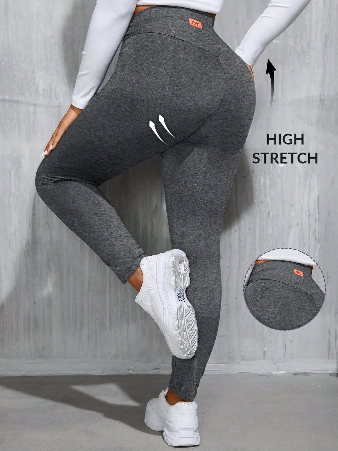 SHEIN leggings, szürke