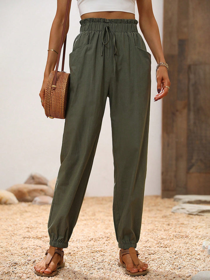 Pantaloni SHEIN, kaki