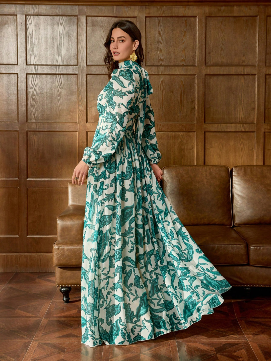 Rochie SHEIN, verde