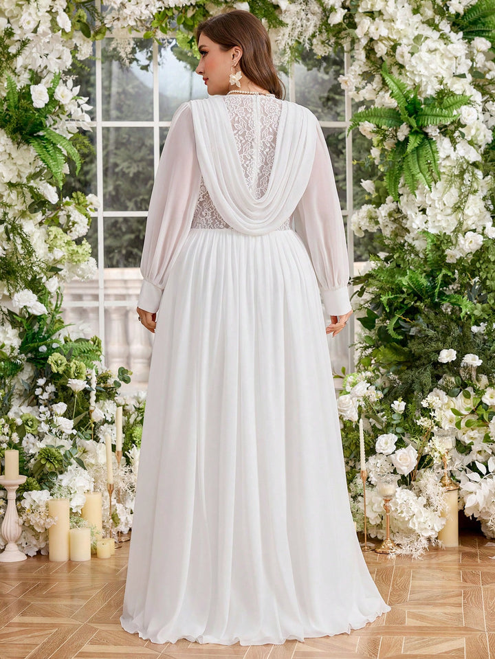 Rochie de mireasă SHEIN, alb